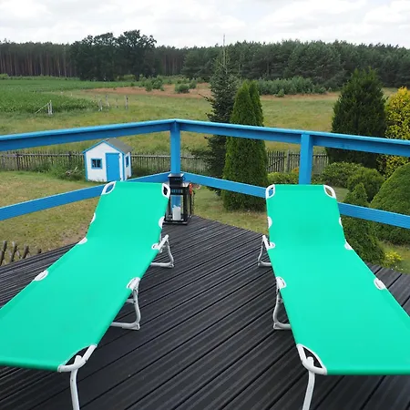 Sielska Oaza - Siedlisko Wiejskie Z Domem Calorocznym Tatil Evi *