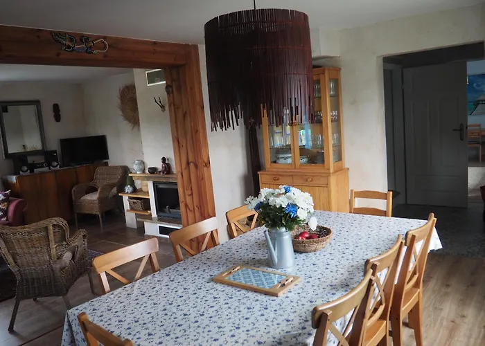 Sielska Oaza - Siedlisko Wiejskie Z Domem Calorocznym Prázdninový dům *